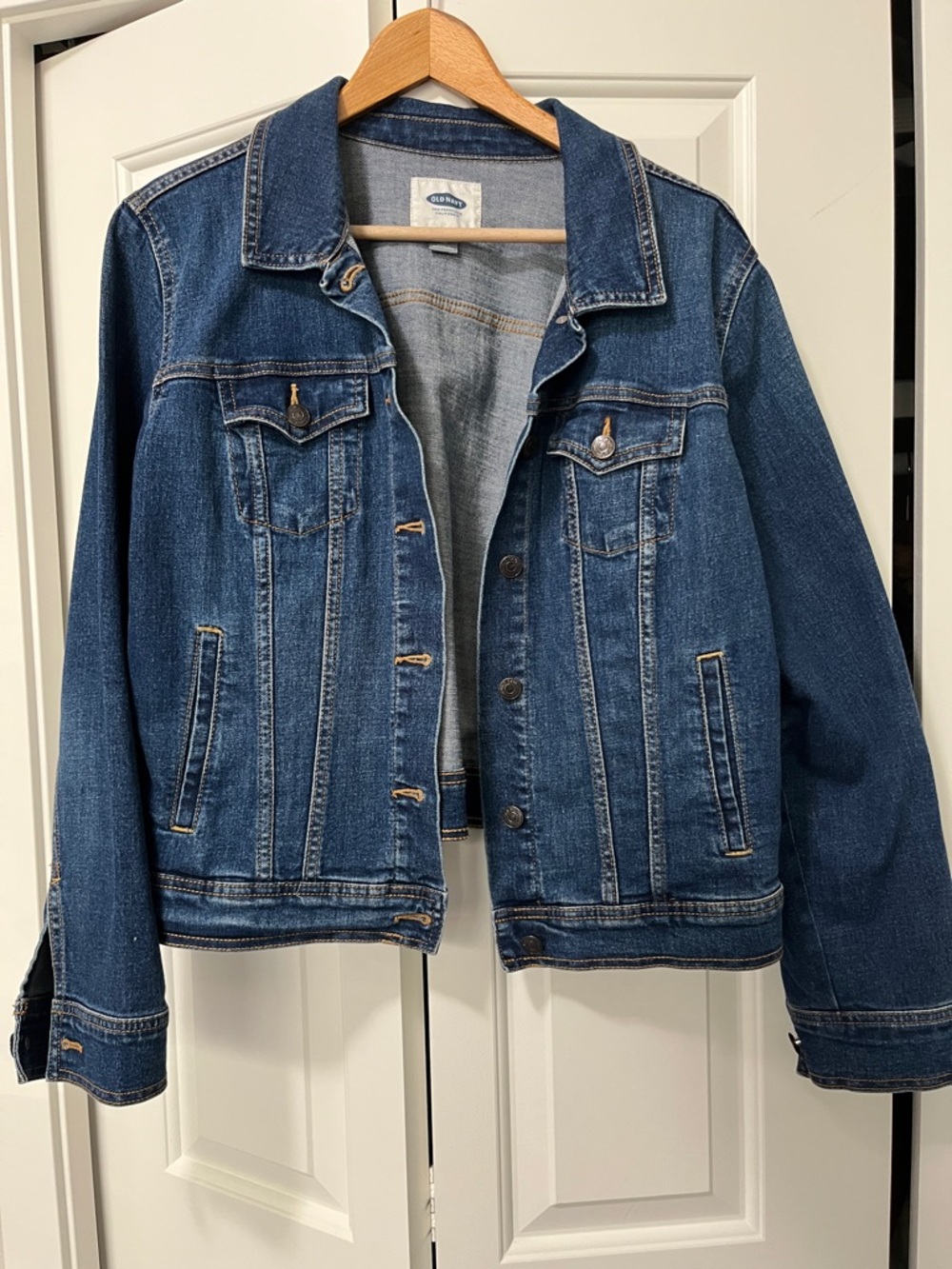 Old Navy Classic Blue Denim Jacket - Women’s Jean Coat